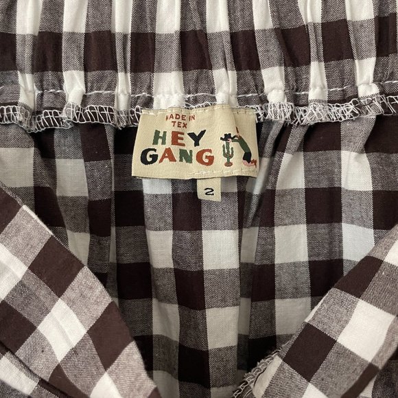 Hey Gang - The Gingham Pocket Skirt– Size Medium - Picture 3 of 3